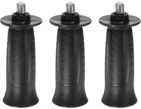 sourcing map 3pcs Rotary Tool Side Handle 10mm Thread 102mm Length Plastic Non-Slip Rotary Tool Handle Replacement Auxiliary Sander Handle Tool