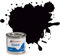 AMK® Humbrol Satin Enamel Paint 14ml No.85 Coal Black For Model Kits Crafts Wood Metal Ceramic Dries in 24 Hours