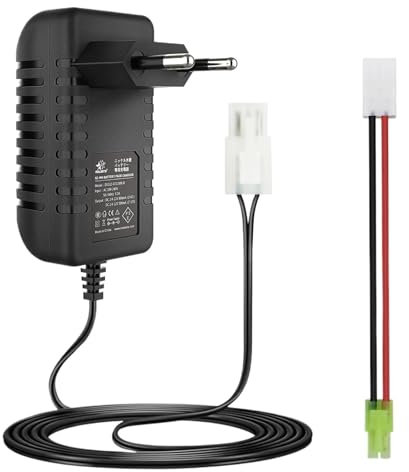 Chargeur De Batterie Intelligent NiMH 7,2 V 8,4 V 9,6 V, Compatible For 2-10 S, Batterie Airsoft, Batterie De Voiture RC, Compatible Avec Connecteur Mini Tamiya(EU)