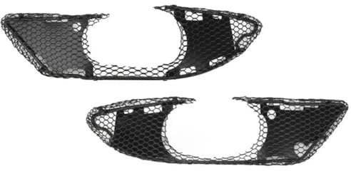 NYSQOFMB Par para Mercedes para Benz Clase C W203 C230 C240 ​​C32 AMG 2038851753 2038851853 Rejilla De Luz Antiniebla Delantera Rejilla De Cubierta De Luz Antiniebla Parrilla Delantera Auto