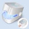 Portable Nail Fungus Cleaning Lazar Device, Anti Fungal Laser, Long Lasting Finger Toe Nail Fungus Removing Device. Lightweight Fast 7-Minute Home Treatment for Hand Toe Nail Fungal Infections.