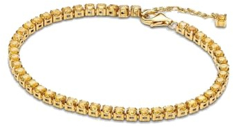PANDORA Funkelndes Gelbes Tennisarmband 561469C03 Damenarmband