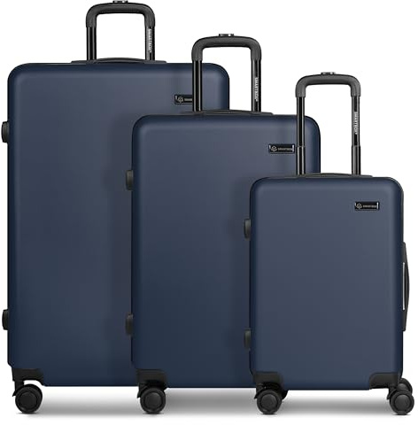 SMARTBOX Articolo originale Edition 05, blu navy, Kofferset (3-teilig), Trolley rigido con ruote girevoli