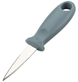 Ipetboom Coltello Per Ostriche e Vongole in Acciaio Resistente Strumenti Per Crostacei Con Impugnatura in Plastica
