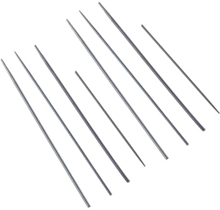ARTSEWPLY 8 Stück Saxophon Reparaturnadeln aus Metall Kleines und Leichtes Zubehör mit Vibration für Klarinette und Saxophon zur Instrumentenwartung