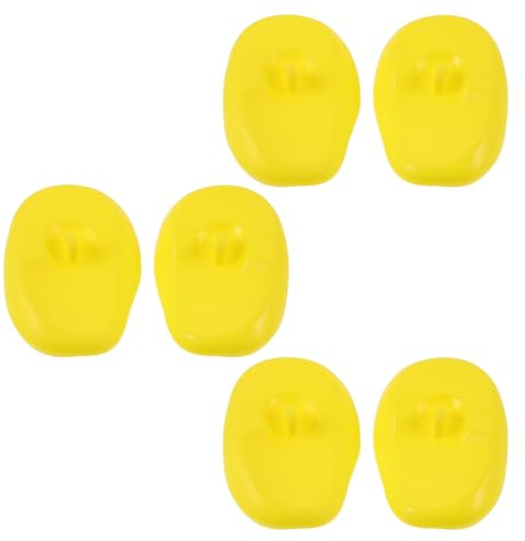 LALADEFIEE Cache-oreilles Accessoire Coiffure en Silicone pour Coloration Capillaire 6 Pcs Protège-oreilles Lavables pour Teinture et Lavage des Cheveux