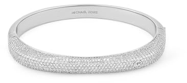 Michael Kors Damen Armband aus Messing mit Druckknopfverschluss