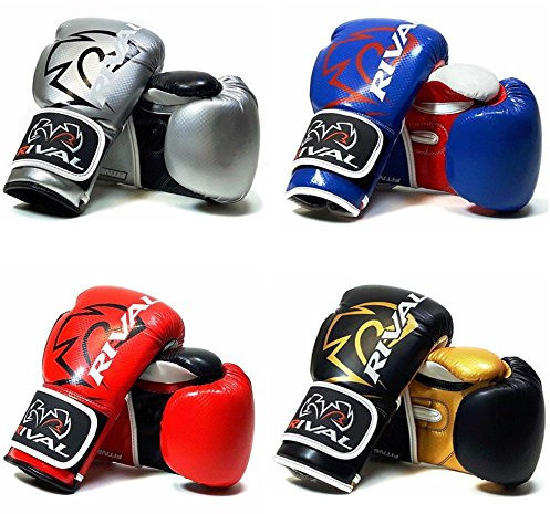 RIVAL Fitness-Taschen-Handschuhe – Schwarz/Gold – 12 oz