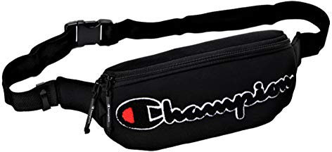 Champion Unisex-Erwachsene Prime Waist Bag Fanny Grteltaschen, schwarz, Einheitsgröße