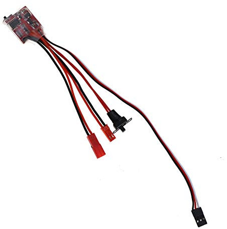 1x 30A Miniatur Bürste Regler elektronischer Drehzahlregler ESC für Mini-RC-Auto