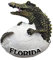 3D Crocodile Florida USA Refrigerator Fridge Magnet Tourist Souvenirs Handmade Resin Craft Magnetic Stickers Home Kitchen Decoration Travel Gift