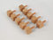 Ziernägel - Eiche gefast - 25x25x25 mm