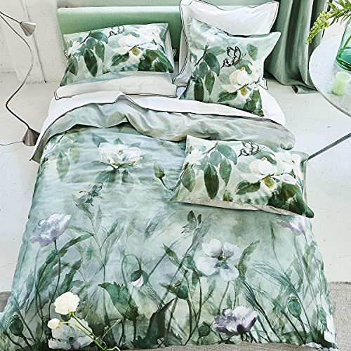 Kiyosumi Bedruckter Bettbezug aus Baumwoll-Satin