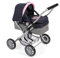 Bayer Chic 2000 - Puppenwagen Smarty, für Kinder ab 2 Jahren, Navy-pink