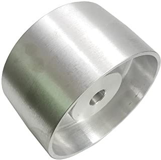 180 * 100 * 25 mm Vollaluminium-Kontaktrad-Bandschleifer-Antriebsrad, 1