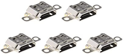 OTOTEC 5pcs Charging Port Micro USB Dock Connector Replacement Charging Port Block Plug Compatible with Kindle Fire 7 2019 M8S26G