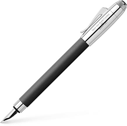 Graf von Faber-Castell 141870 - Füllfederhalter Bentley Onyx, Federbreite M, 1 Stück