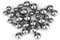 BOUACOUA 0.5mm-35mm Stahlkugeln Edelstahl Reinigungsperlen Metallkugeln Kugellager 6mm, 100 Stück