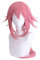 Dagua Anime Cosplay Perücke für Yae Miko Perücke,Long Pink Perücke Synthetisches Haar,Halloween Kostüm Perücke,für Party Karneval Weihnachten