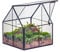NCYP 10,8x10,8x12,5 cm Mini Noir Terrarium Géométrique en verre avec couvercle Fait à la main, Pour petites plantes succulentes, Décoration de table pour la maison jardin bureau (Terrarium Uniquement)