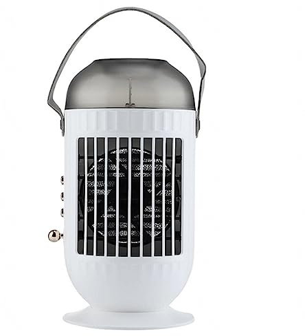 Climatiseur Portable Silencieux, 3 Niveaux de puissanc Climatiseur Mobile Ultra Silencieux | Petit et portab Climatiseur Caravane avec télécommande pour La Maison Voyage Bureau Chambre