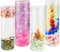Sensorik Flasche Selber für Baby Kinder, 4 Sätze DIY Sensory Bottles 550ml mit Füllern, Sensorik Spielzeug Kleinkinder 1 2 3 Jahre, Montessori Motorikspielzeug Activity Spiel