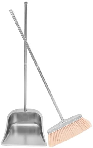 Veemoon 1set Scopa e Inossidabile e Dormitorio Design Antivento e Facili per Pulizie