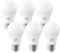 LOEODO E27 LED Screw Bulbs 60W Equivalent, 9W, 806 Lumens, 2700K Warm White, Large Screw Bulb, Non-Dimmable, Pack of 6