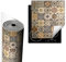 TMK ArtDeko Herdabdeckplatte Einteilig Kochfeld Abdeckung Induktionskochfeld Ceranfeld Abdeckplatte Küche Anti Rutsch Matte Herdabdeckung Aufrollbar 45x52 cm, Mosaik Bronze