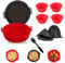 MARTHOR KITCHEN 2 MOLDES DE SILICONA PARA FREIDORA AIRE, 2 MANOPLAS DE SILICONA, 4 MOLDES PARA CUPCAKE Y UN PINCEL DE COCINA. APTO PARA ALIMENTOS, APTO PARA LAVAPLATOS (9)