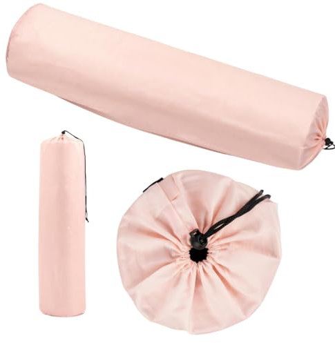LND Gifts Yoga Mat Bag - Durable and Stylish Pink Carrier with Adjustable Straps - Convenient Storage for Accessories