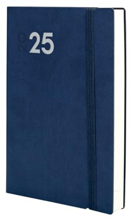 Finocam - Terminplaner Dynamic Mara 2025 1 Tag/Seite Januar 2025 bis Dezember 2025 (12 Monate) Blau International