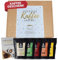 Premium Kaffee Geschenkset (gemahlen) - 5 x 100g Probierset - Kaffee Geschenkidee für Männer & Frauen - Barista Specialty Coffee - Hab ich da Kaffee gehört?