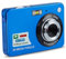 Appareil Photo Numérique 4K,1080P FHD 44MP avec écran LCD 2.7, Appareil Photo Compact Portable avec Dragonne et Sac pour Enfants Adolescents étudiants Débutants (Bleu)