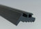 Lippendichtung L-3 sw - schwarz Ersatzdichtung für Stegplatten-Profile weichmacherfrei EPDM Carport Terrasse Sprossendichtung (Muster ca. 5 cm lang)