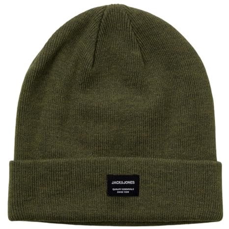 JACK & JONES Herren Mütze Strickmütze Beanie JACDNA, Farbe:Grün, Artikel:-sea Turtle