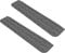 Vilnow Bordsteinrampe Gummi,schwarz,Rampe Gummikeil, Rollstuhlrampe türschwelle,Auffahrhilfe Türschwellenrampe, Autorampe,türschwelle,gummirampe (110x32x2.5 cm)