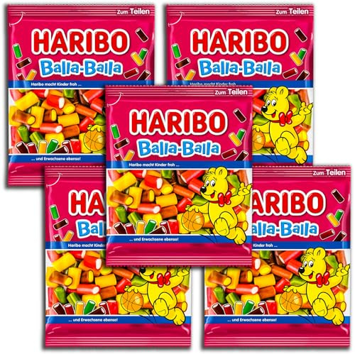 5 er Pack Haribo Balla-Balla vegetarisch 5 x 160g
