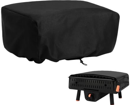 Housse Imperméable pour Four À Pizza | Housse De Gril À Pizza,Protection Anti-UV Et Anti-Poussière avec Cordons Serrage Inférieurs pour Camping Terrasse Pique-Nique Jardin Extérieur