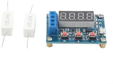 ZB2L3 Discharge Load Battery Tester for For lithium Ion AA AAA Cells 1.2V 3.7V 4.2V 6V 9V 12V with Termination Voltage Range 0.5V to 11.0V