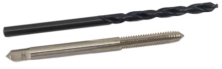 Drill America POUM Series m7 X 1 Tap and Drill Set, m7 X 1 HSS Plug Tap and 6.00mm HSS Drill Bit in Plastic Case