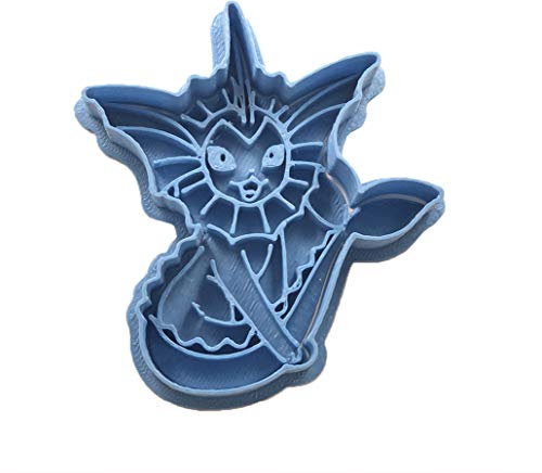 Cuticuter Vaporeon Pokémon Emporte-pièce Bleu 8 x 7 x 1,5 cm