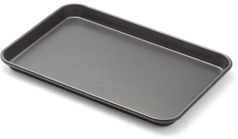 Stellar Eclipse Oven Baking Tray, 39x27x2cm Medium, Non-Stick Aluminized Carbon Steel - Durable, Scratch Resistant, Dishwasher Safe - Ideal for Pastries, Potatoes, Wedges, Cookies, Roasting