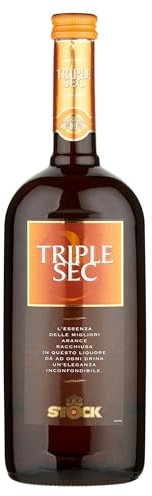 Stock Triple Sec, Liquore Dolce e Aromatico, Gusto Arancia, 38% Vol. - Bottiglia da 1L