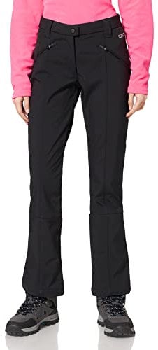 CMP - Damenhose mit innenliegender Gamasche, Schwarz, S