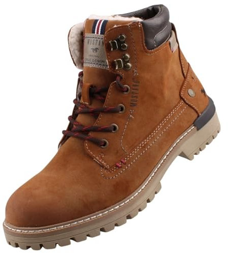 MUSTANG Herren Stiefel Mittelbraun EU 47