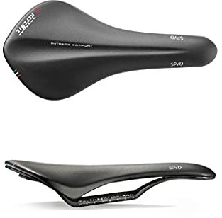 REPENTE Black Sella spyd Carbonio 132mm Hard 2019 Unisex Adulto, Taglia Unica