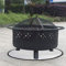 Cozyhoma Feuerfeste Matte, 91,4 cm Feuerstellen-Unterlage für Feuerstelle, Deckschutz, Hitzeschutz, feuerfeste Unterlage zum Schutz Ihrer Terrasse, Rasen, Campingplatz vor Feuer