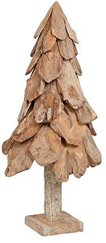 Teak Deko Baum Boom ca. H120cm Tannenbaum Weihnachtsbaum Dekotanne Teakbaum