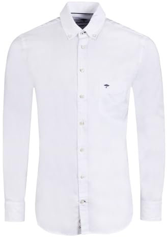 FYNCH-HATTON Weiches Oxford Hemd aus Baumwolle White/M